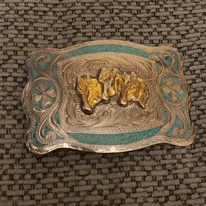 Vintage belt buckle.
